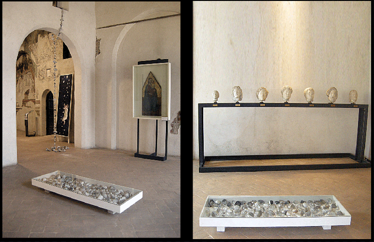 Installazione Pinacoteca e Museo Archeologico Palazzo Trinci Foligno- 2013